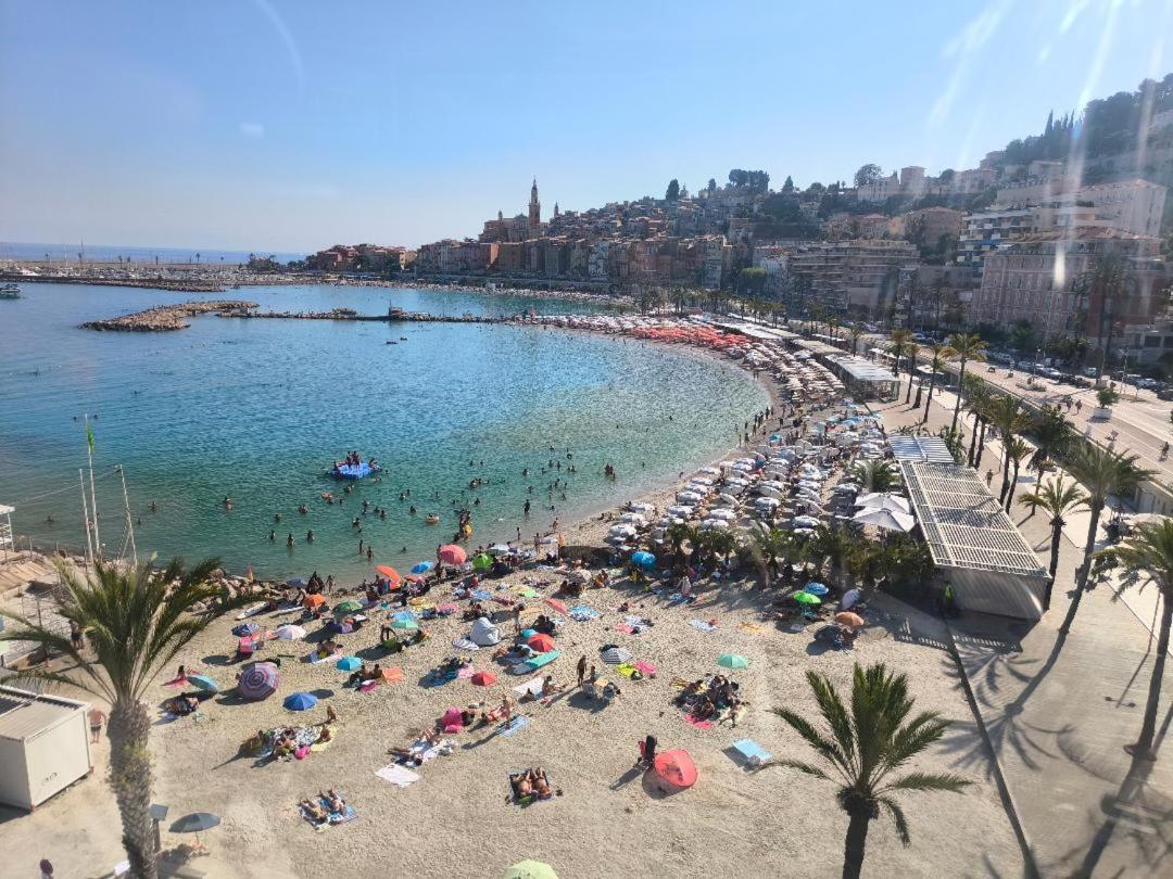 Cosy 2P A 5 Minutes A Pied De La Mer Et Du Centre Menton Extérieur photo