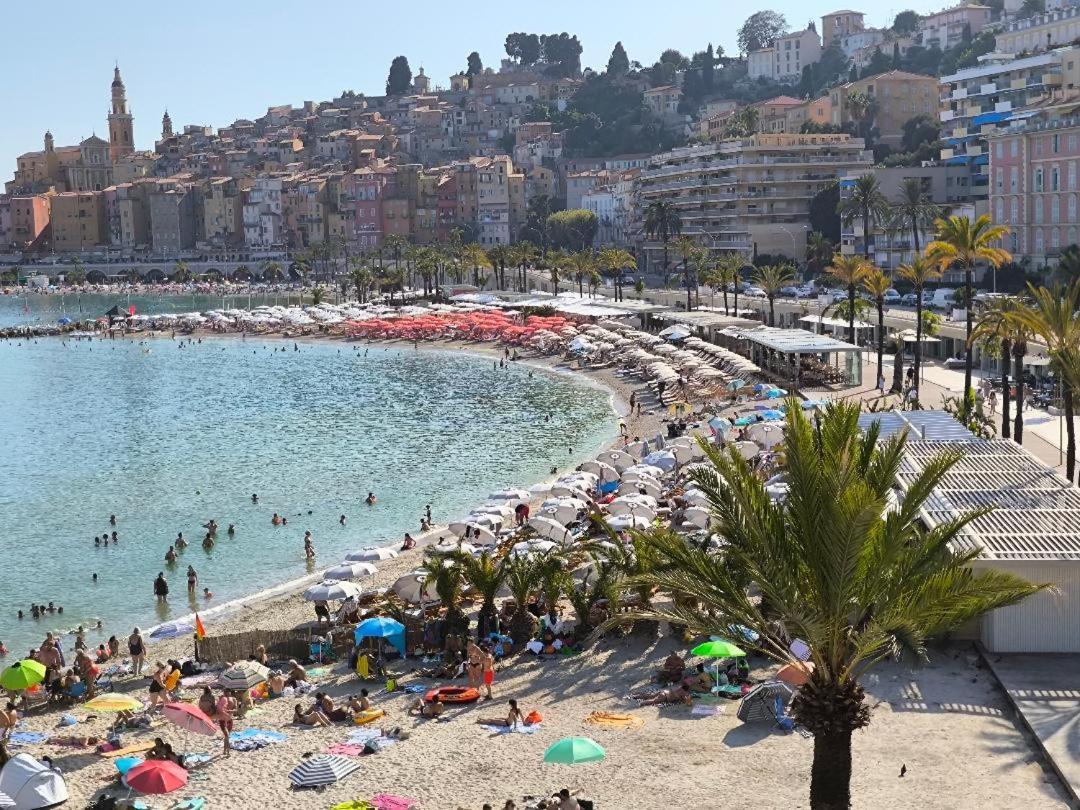Cosy 2P A 5 Minutes A Pied De La Mer Et Du Centre Menton Extérieur photo